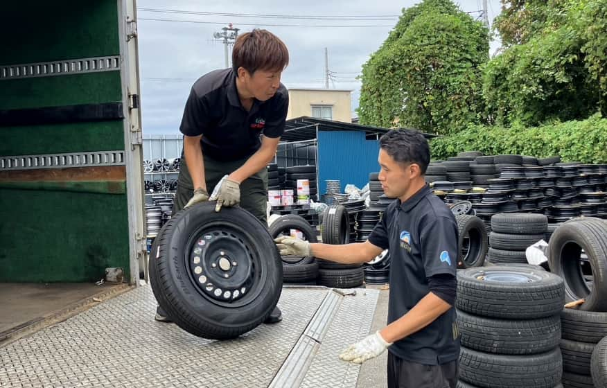 その場で現金買取＆積込み